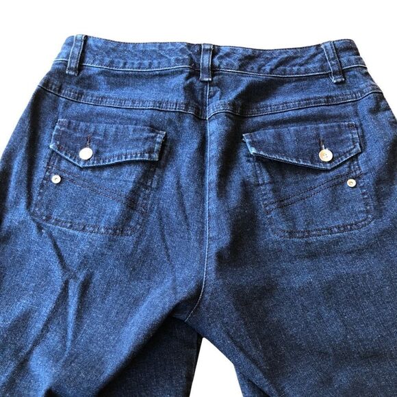 modea Collection Denim Capris EUC - Picture 9 of 12